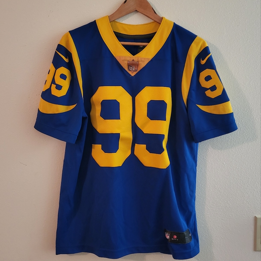 Aaron Donald LARams Limited Deluxe Royal Vapor Untouchable Alternate Jersey